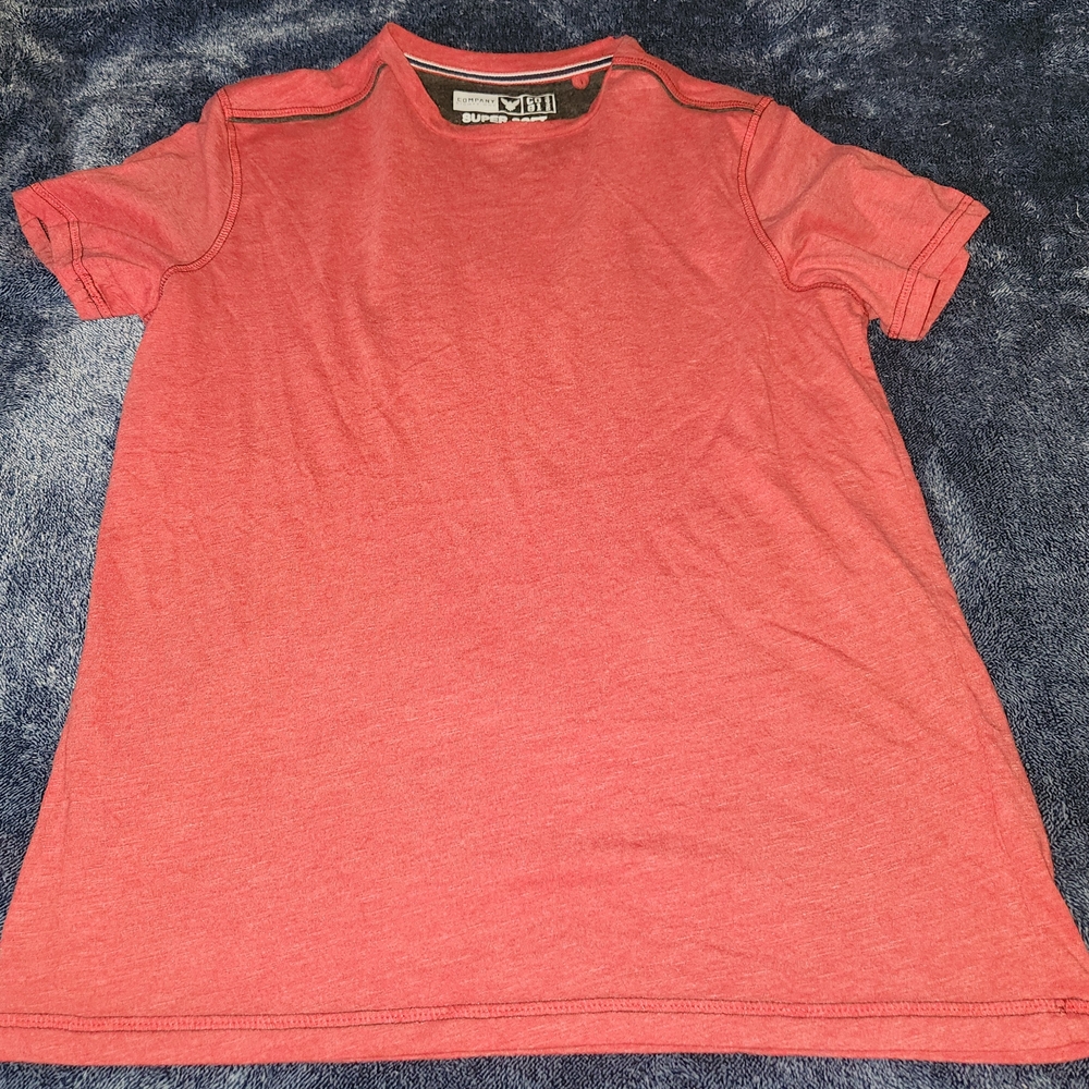 Men's Red Mavi Short Sleeve Tee